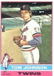 1976 Topps Baseball Cards      448     Tom Johnson